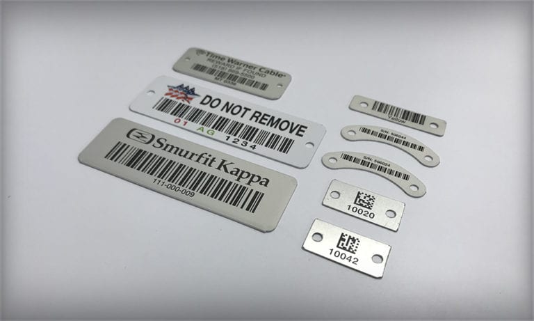 Metal Barcode Labels & Industrial Asset Tags - ASG Services