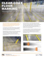 Clear-Coat Floor Marking